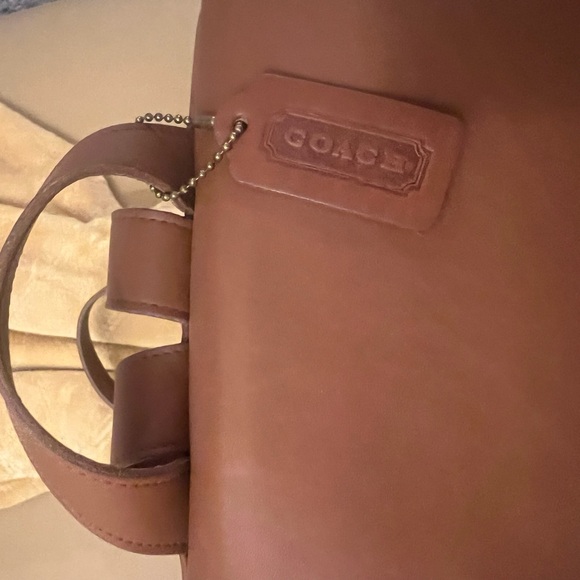 EUC Authenic Vintage Coach Soho Back Sac Brown Leather Backpack Bag (1990s) - Picture 10 of 10